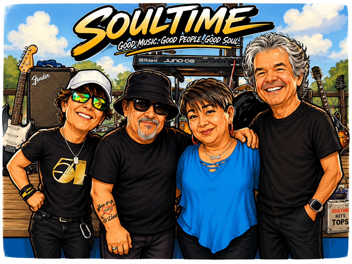 Soultime band photo